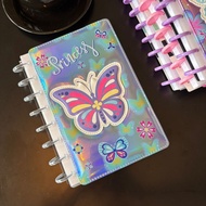 A5 PUFFY BUTERFLY HOLOGRAM BOOK | BUTTERFLY DIARY JOURNAL Notebook A5 Journal Book