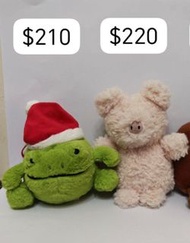Jellycat 青蛙 豬KC