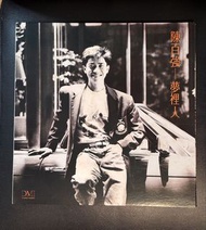 1987年 DMI 迪生唱片公司出品陳百強夢裏人黑膠唱片 ，兩邊碟質素理想完全冇花冇跳線唯獨比較多手指模同塵，有興趣買家可以放大檢查AB side 有冇任何一條花痕？ 封套、海報及歌詞書尚算新淨依然直