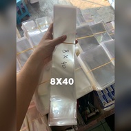 OPP PLASTIC GLASS PLASTIC 8x40 OPP Plastic Bag Plastic Bag Transparent Plastic Bag