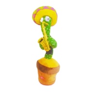 Dancing Cactus Rocking Cactus Toy Rocking and Talking Cactus Doll Talking Jogging Cactus