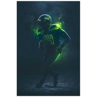 DK Metcalf Sports Posters 1 Canvas Poster Wall Art Decor Print Picture Paintings for Living Room Bed
