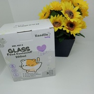 Glass food container 200 ml