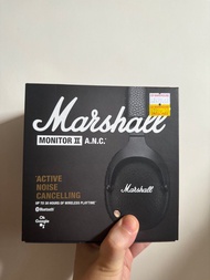 Marshall MONITOR II ANC 藍牙耳機-黑色
