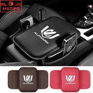 Toyota Alphard Car Armrest Pad Leather Center Console Armrest Storage Box Protection Cushion For 40 