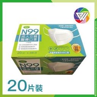 🏳️‍🌈健康鑫人生🏳️‍🌈 現貨 Green 澄康 N99 醫療口罩 立體醫療口罩 20片/盒 可重複使用