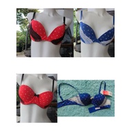 3 PCS BRA WAC0AL MIX SIZE 32A (A70) 32B (B70) 34A (A75) 34B (B75) - MIX MODEL MIX COLORS