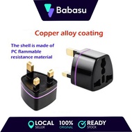 Travel Adapter 13A 250V converter uk plug 3 Pin Copper Grade