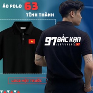 ÁO POLO IN 63 TỈNH THÀNH - ANH EM 97 BẮC KẠN MÃI ĐỈNH (ghi chú mã tỉnh hoặc tên riêng bạn muốn đặt)