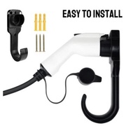 【B196 READY STOCK】EV Charger Cable Holder For Type 2 EV Charger Gun Head Socket Holder Wall Mounted 