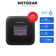 NETGEAR Nighthawk M3 5G WiFi 6 Mobile Hotspot Router (MH3150): Portable WiFi, Up to 32 devices, AX36