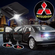 Lampu Proyektor Laser Led Universal Untuk Pintu Mobil logo Mitsubishi