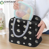 QINSHOP Lunch Box Lunch Bag, Reusable Small Lunch Bag for Women, Printed Large Capacity Leakproof Lunch Tote Bags for Work Office Picnic, or Travel