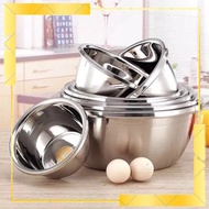 Stainless Steel Deep / Bowl / Bowl (304) Super Thick Multi-Purpose Full size 18-20-22- 24-26-30-32-34-36cm