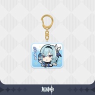 Mihoyo Genshin Impact Chibi Emoji Keychain - Eula