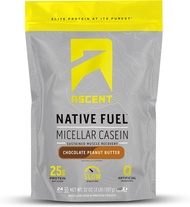 Casein tốt nhất thế giới Ascent Native Micellar : bổ sung đạm ban đêm 907g
