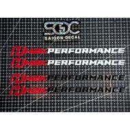 Fork Stickers - DTF H2C Grip Stickers - H2K Performance - 2 Colors |SGDC - 1 bag|