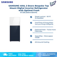 SAMSUNG 404L 2 Doors Bespoke Top Mount Digital Inverter Refrigerator with Optimal Fresh RT38CB66448A