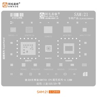 Amaoe SAM21 CPU RAM BGA Reballing Stencil Template For Samsung S25 Ultra S25Ultra S25+ SM8750 PM8550