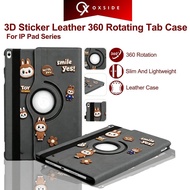 Leather Casing 360 Rotating For iPad Gen 11 10 / Gen 7 8 9 / Gen 2 3 4 5 6 Air/ 4 5 6 Pro 11" Mini/ 