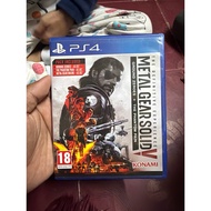 METAL GEAR SOLID V PS4 CD GAMES