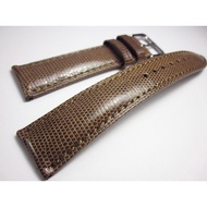 Free Shipping Lizard Leather watch Strap watch Strap 18mm19mm20mm21mm22mm Calfskin Bottom Material