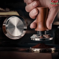 MALCOLM1 Coffee Leveler, Springs Design Flat/threaded Bottom Coffee Tamper, Durable Self-rebounding 