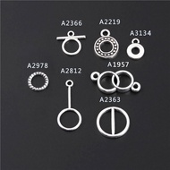 1pc Alloy Silver charms forever Hollow Circle Pendant Jewelry Making DIY Handmade Craft