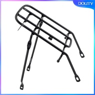 [dolity] Rear Rack Bike Cargo Rack for Folding Bike Outdoor Activities Riding