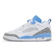 Nike Casual Shoes Jordan Spizike Low Men's White North Carolina Blue AJ Burst Crack [ACS] FQ1759-141