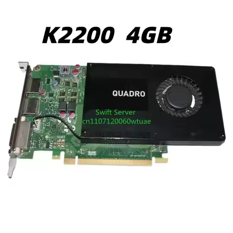 Original Quadro K2200 4GB Professional Drawing Graphics Workstation 3D Rendering Modeling K2000