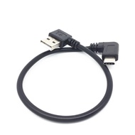 Short 25cm 90 Degree Angled USB Type C Cable Usb Type-c Cables for Samsung Galaxy A3,galaxy A7,galax