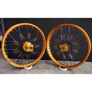 y125 125zr y125zr y125z y15 y15zr lc135 ex5 wave125 alloy rim SET alloy gantang test sprint hub siap string buyung