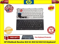 HP EliteBook Revolve 810 G1 810 G2 810 G3 D7Y87PA 706960-001 Series Keyboard