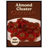 Almond Cluster Beryls Murah Sedap Badam Choco Cookies Badam Rangup Crunchy Biskut Raya 20pcs