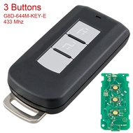 433MHz  Keyless Smart Remote Car Key Fob  3 Buttons with ID46  PCF7952 Chip  G8D-644M-KEY-E  Fit for