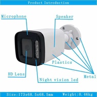 5 Juta Kamera Pengawasan Pixel 5MP 5X Automatik Fokus Zum POE Kamera IP