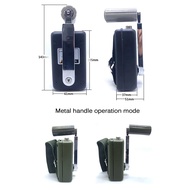 28V High Efficiency Portable 30W Hand Crank Generator Small Dynamo Outdoor Emergency Charger