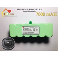 PIN NÂNG CẤP ROBOT HÚT BỤI IROBOT ROOMBA 500 600 700 800 900( DUNG LƯỢNG CAO 7000 mAH )