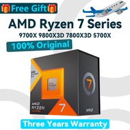 AMD Ryzen 7 9800X3D / 7800X3D / 9700X / 5700X CPU Processors (Provide three-years warranty service)