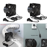 HL AC220-240V 50 60Hz Small Fume Extractor Ventilation Fan 2600RPM for Shop Garage