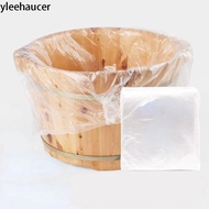 YLEEHAUCER 90PCS Bath Basin Bags, Thicken 55*65cm Disposable Foot Tub Liners, Portable Foot  SPA Pla