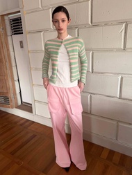 CASA PROJECTS - (Pre-Order) Color block striped cardigan