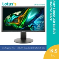 Acer Monitor 19.5" E200Q (TN-HD+-6MS-75Hz)