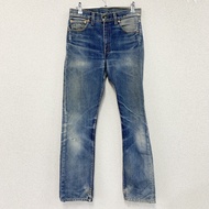 Levi's 505-03 牛仔褲，拉鍊門襟，靛藍色，W28 號（古著）。