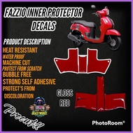 ❃ ◫ ◹ YAMAHA FAZZIO 125 INNER FAIRING PROTECTORS SET (PRECUT)