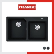 FRANKE Urban Inset Double Bowl Granite Sink UBG 620-86