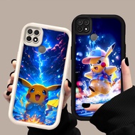 HP Casing Anti-Scratch TPUhp OPPO A6 A15 A15s A35 A54 A16E A16K A93 F17 Reno 4F Pro DK-37 Pikachu