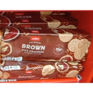 Coles Brown Rice Cracker 100g