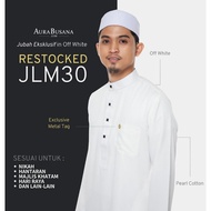 Jubah Lelaki Nikah Cotton pearl off white